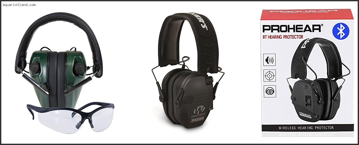 Best Electronic Ear Muffs For Shooting Range