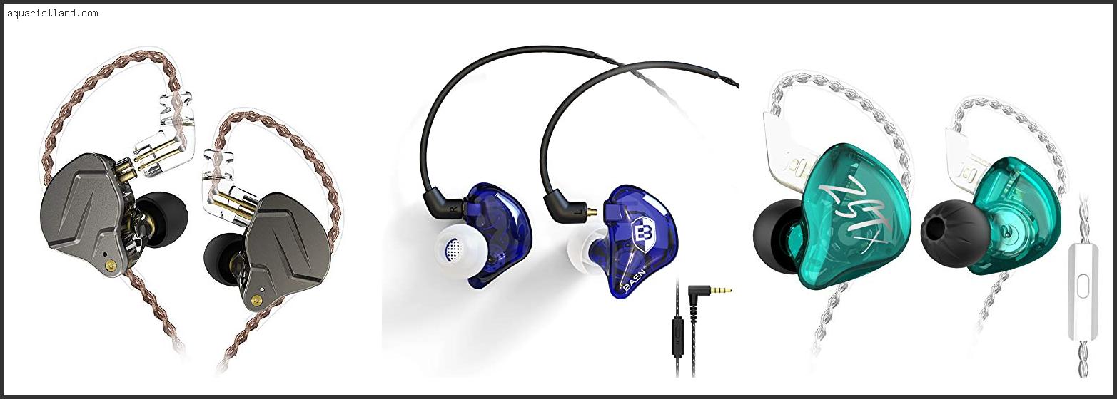 Best In Ear Headphones With Detachable Cable