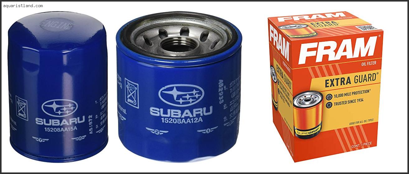 Best Oil Filter For Subaru