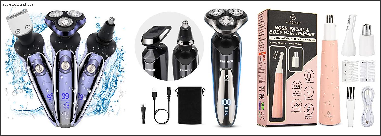 Best Electric Shaver With Nose Trimmer