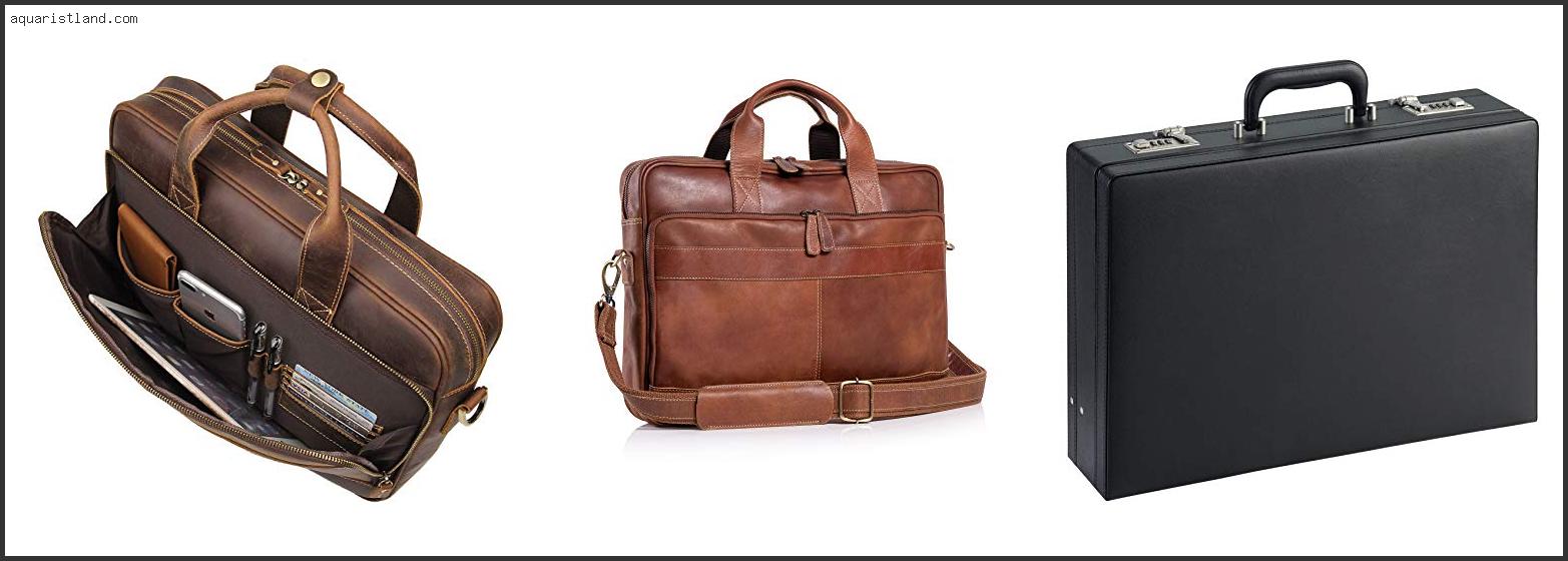 Best Bridle Leather Briefcase