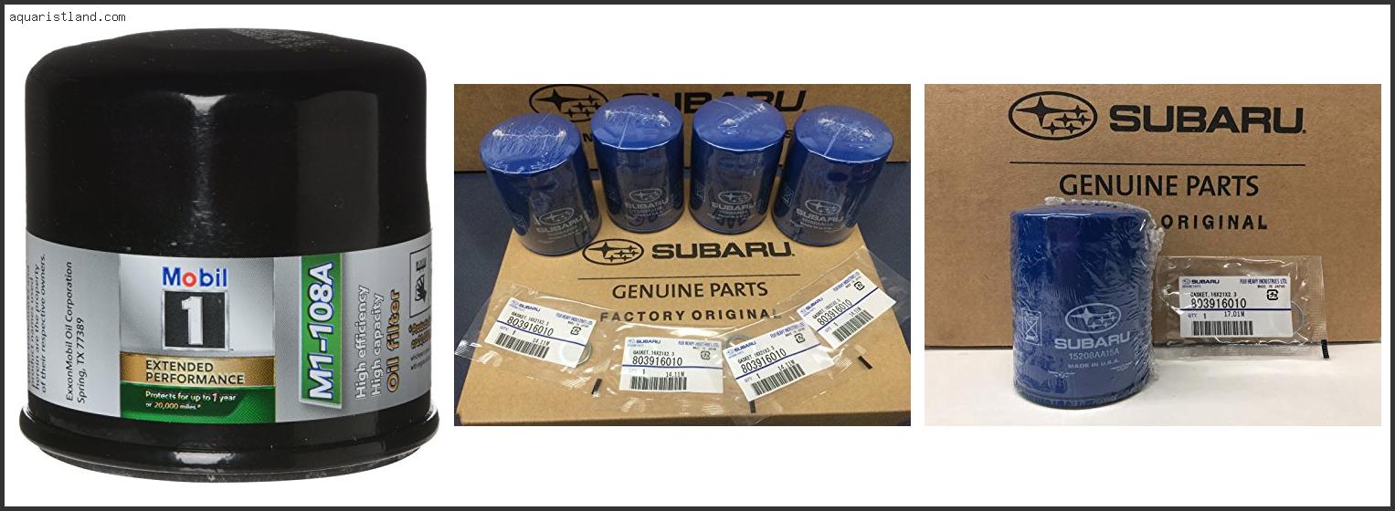 Best Oil Filter For Subaru Forester