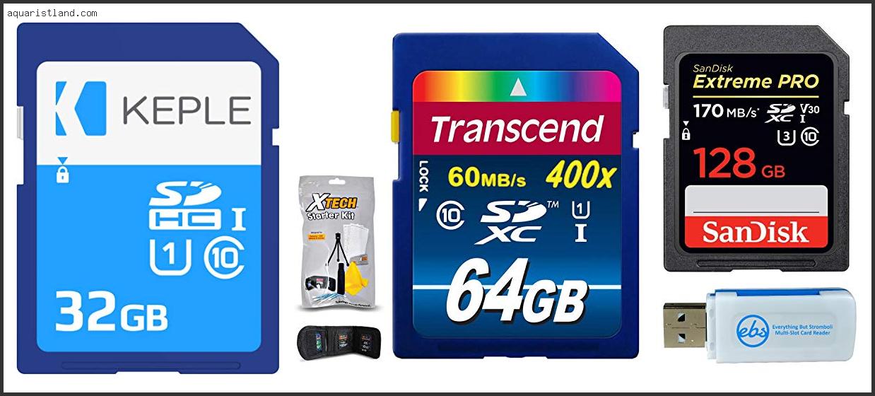 Top 10 Best Sd Card For D5300 [2022]