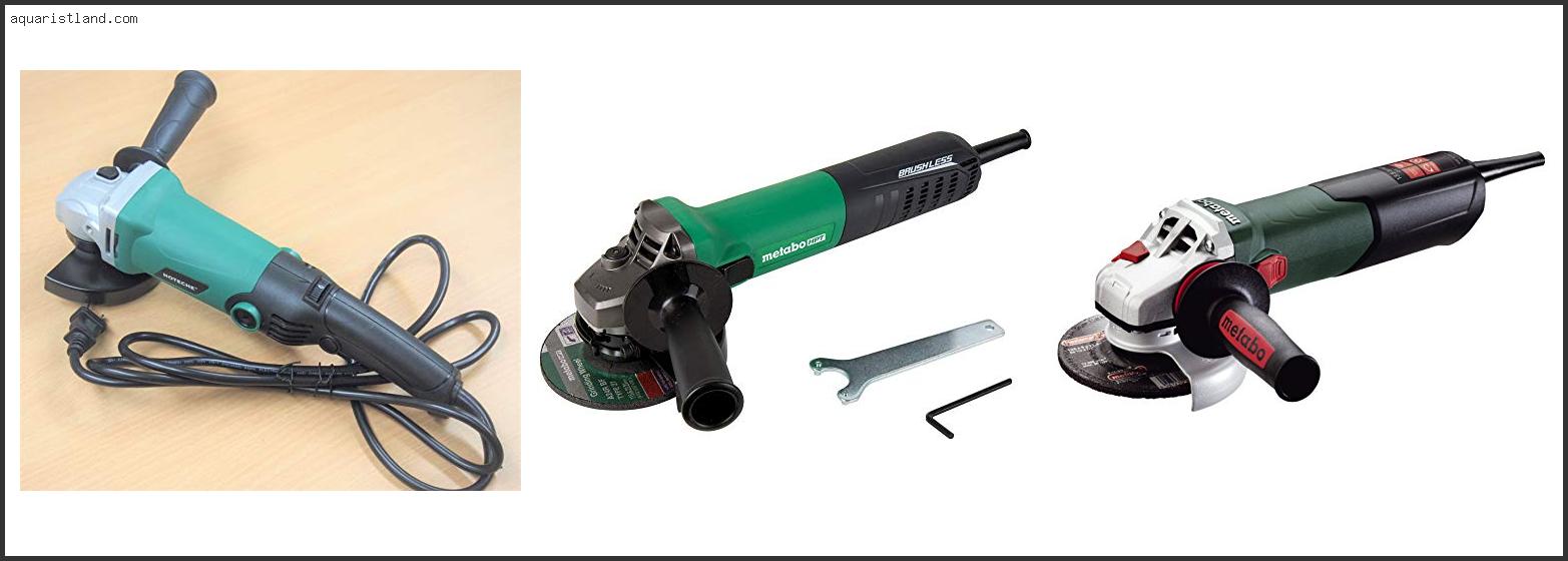 Top 10 Best Variable Speed Angle Grinder [2022]