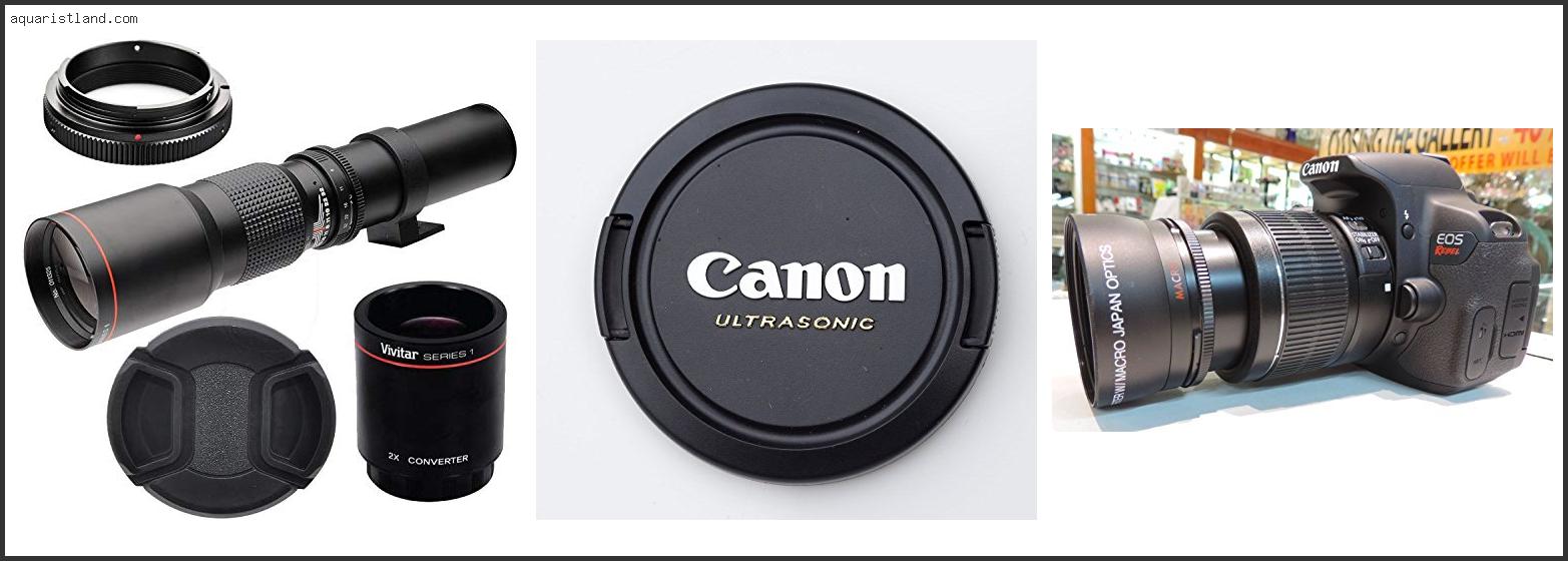 Top 10 Best Lens For Canon Rebel Xt [2022]