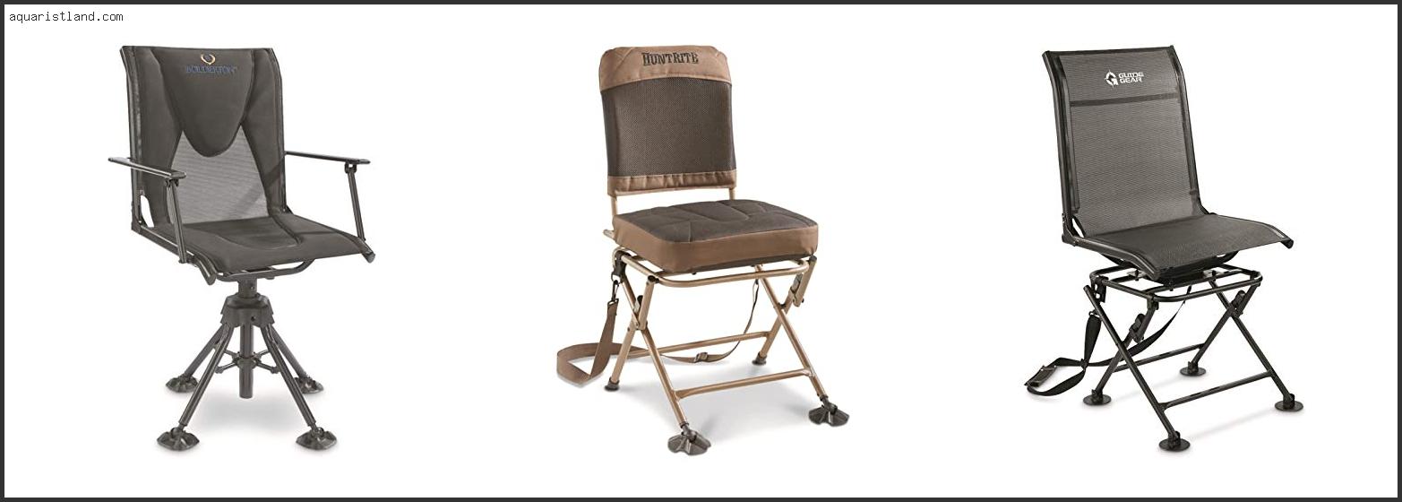 Best Ground Blind Swivel Chair